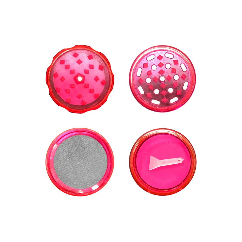 CUSTOM OCTAGON NEON PINK PLASTIC GRINDER (55MM_45MM)-3-800.webp