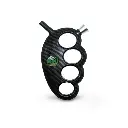 Custom Plastic Bubbler Knuckle BUSTER Smoking Pipe
