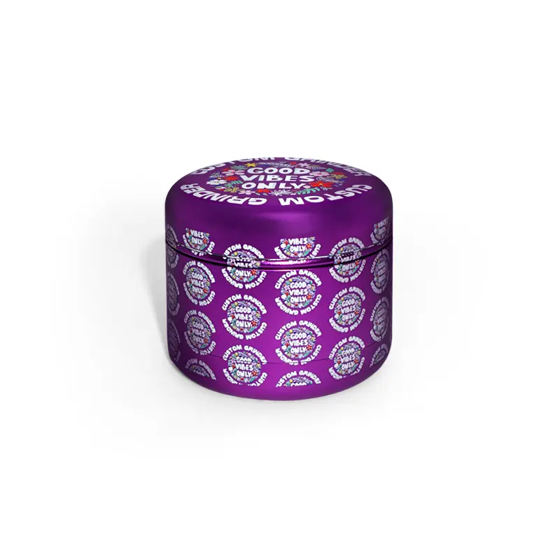 Custom Round Purple Grinder (55MM*49MM)