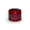 Custom Round Red & Black Grinder (62MM*55MM)