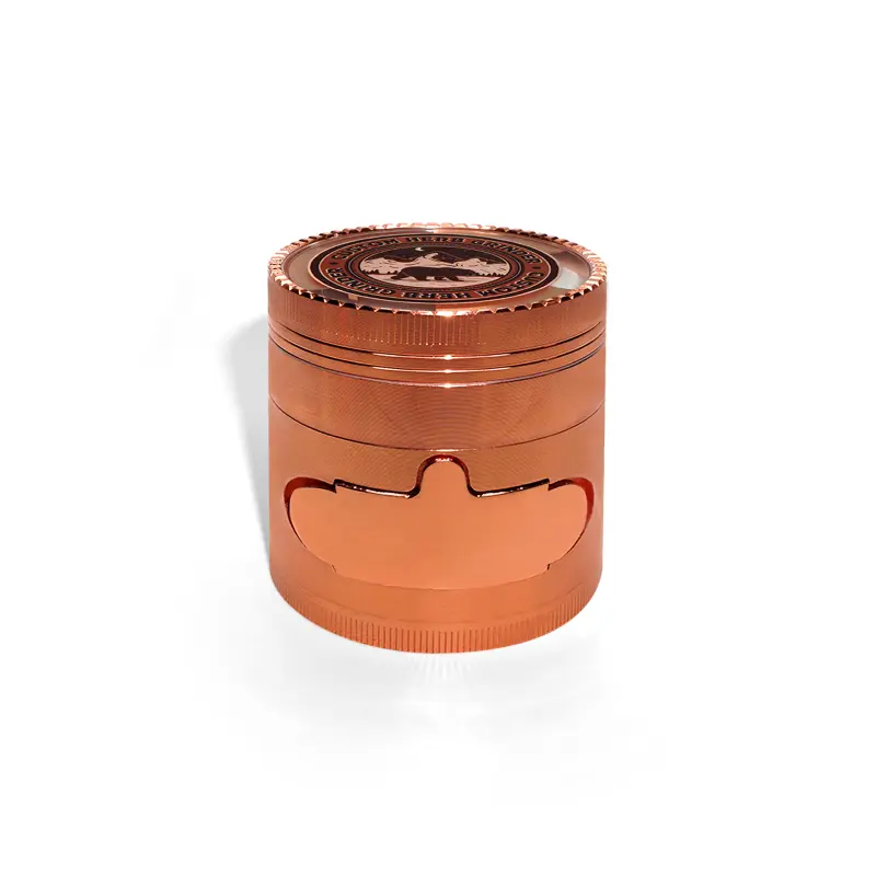 Custom Round Rose Gold Grinder (63MM*65MM)