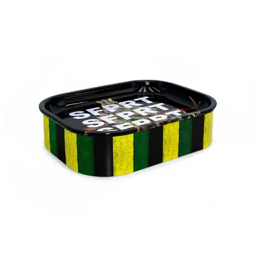 [SG-02] Custom 2 in 1 Tin Rolling Tray and Stash Case