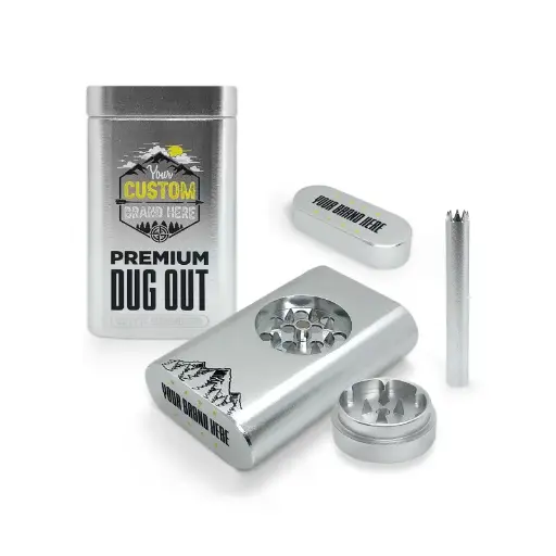 [SG-06] Custom Aluminum Dug Out + Grinder