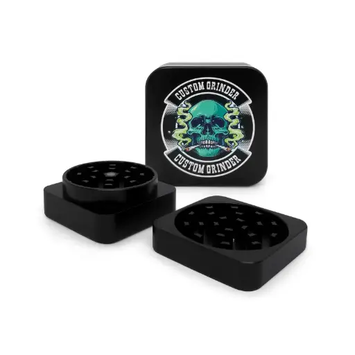 [SG-07] Custom Aluminum Square Grinder