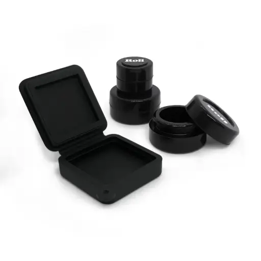 [SG-22] Custom Dab Wax Silicone Container