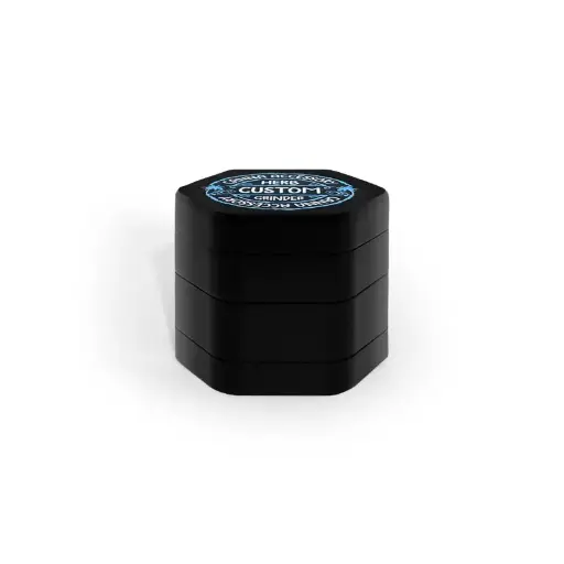 [SG-39] Custom Hexagon Black Grinder (58MM*50MM)