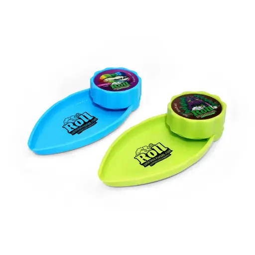 [SG-69] Custom Plastic Grinder With Mini Rolling Tray