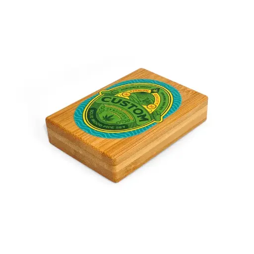[SG-74] Custom Portable Mini Creative Wood Smoking Pipe Set