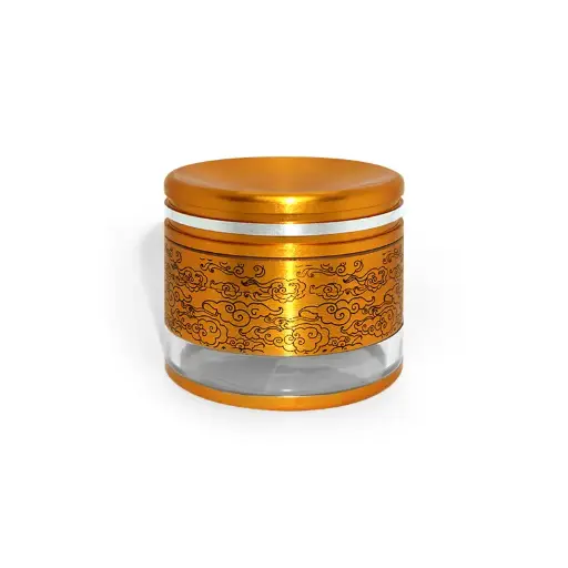 [SG-94] Custom Round Gold Grinder (62MM*55MM)