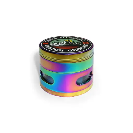 [SG-101] Custom Round Iridescent Grinder (63MM*52MM)