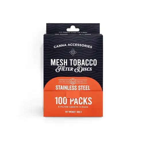 [SG-134] Mesh Herb Filter Disc with Custom Packaging